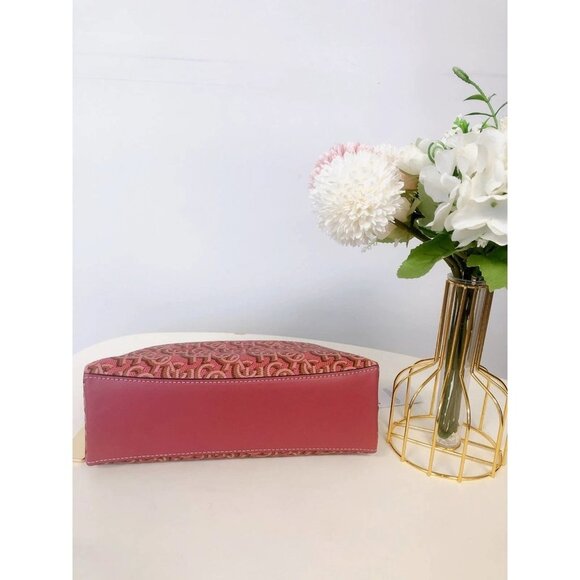 Coach CF343 Madi Crossbody With Coach Monogram Print IN Rouge - Picture 4 of 7